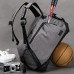 ITSHINY Sporttasche für männer Frauen Umhängetasche für das Fitnessstudio Reiserucksack Gym Bag 3 in 1 Design mit Schuhfach Gym Tasche wasserdicht und leicht Grey-Schultertasche Schuhe & Handtaschen