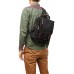 mygreen Canvas Crossbody Bag Sling Bag Sling Rucksack Brusttasche Unisex Umhängetasche Outdoor schwarz Schuhe & Handtaschen