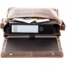 SID & VAIN Laptoptasche Messenger Bag echt Leder Spencer XL groß Businesstasche 15 Zoll Laptop Umhängetasche Laptopfach Ledertasche Herren braun Schuhe & Handtaschen