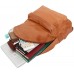 Gusti Rucksack Leder - Elena Cityrucksack Outdoorrucksack Daypack mit Laptopfach Braun Leder Koffer Rucksäcke & Taschen
