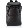 HUGO Herren Rocket_Backpack flap Rucksack Black1 Normal Koffer Rucksäcke & Taschen