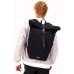 KAUKKO Rucksack Roll Top Backpack Lässiger Vintage Tagesrucksack Herren Laptop Schulrucksack fit 15 Notebook Bag für Wandern Reisen Camping Koffer Rucksäcke & Taschen