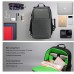 WindTook Business Rucksack Reise Laptop Backpack 15.6 Zoll mit USB Anti-Theft Laptop Tasche Daypack und Tagesrucksack für Herren und Damen Wasserabweisend Koffer Rucksäcke & Taschen
