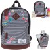 BESTWAY Kinderrucksack Fashion Kindergartenrucksack 40216 + Elefant-Anhänger Patchy Blau 0120 Koffer Rucksäcke & Taschen
