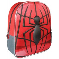 Cerdá 3d Spiderman Kinder-Rucksack 31 cm Rot rojo 2100002089 Koffer Rucksäcke & Taschen