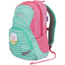 ergobag Ease Large Kids Backpack XS Mintfarbene Streifen Koffer Rucksäcke & Taschen