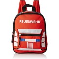 Fabrizio Feuerwehrrucksack Kinder-Rucksack Rot Koffer Rucksäcke & Taschen