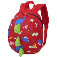 Kinderrucksack Animal Schule Tasche Rucksack Ulanda Mini Rucksack Motiv Dinosaurier Rucksack for Kinder Baby Jungen Mädchen Kleinkind 2-6 Alter Rot Koffer Rucksäcke & Taschen
