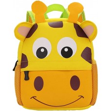 Kinderrucksack Süß Kindergartentasche mit Design Niedliche Tiere für Jungen Mädchen zum Vorschule Kindergarten Schule Reise 1-5 Jahre Giraffe Koffer Rucksäcke & Taschen