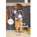 LÄSSIG Kleiner Kinderrucksack für Kita Kindertasche Krippenrucksack mit Brustgurt Tiny Backpack 20 x 9 x 24 cm 3 5 L Fox Koffer Rucksäcke & Taschen