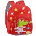 lilibaby Kinderrucksack für Kleinkinder Kindergarten Rucksack Vorschule Schultasche Cartoon Dinosaurier-Rucksäcke für für Baby Mädchen Jungen Rot-02 Koffer Rucksäcke & Taschen