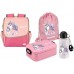 Mein Zwergenland Kindergartenrucksack Happy Knirps NEXT mit Name Einhorn Watercolor 6L Pink Koffer Rucksäcke & Taschen