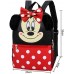 Minnie Rucksack -ZSWQ Minnie Plüsch Schleife Rucksack geeignet für Kinderrucksack und für Schule oder Reise viel Stauraum Koffer Rucksäcke & Taschen