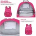 MOUNTAINTOP 4.5L Mini Backpack Kinder Kleinkind Rucksack mit Anti-verlorene Bügel Brustgurt Namensschild für Baby Kleinkinder 24 x 9.5 x 31CM Koffer Rucksäcke & Taschen