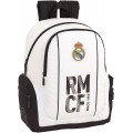 Real Madrid Kinder-Rucksack 43 cm Weiß Blanco Koffer Rucksäcke & Taschen