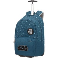 Samsonite Color Funtime Disney - Rucksack mit Rollen 51 cm 26 L blau Star Wars Intergalactic Koffer Rucksäcke & Taschen