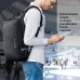 Orkney Laptop Rucksack - Diebstahlsicherung - Business Rucksack - wasserdicht - Modernes Design - TSA-Schloss USB-Aufladung. Schwarz Computer & Zubehör
