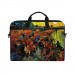 Ahomy 14 Zoll Laptoptasche Vincent Van Gogh Canvas Stoff Laptop Tasche Business Handtasche mit Schultergurt für Damen und Herren Koffer Rucksäcke & Taschen
