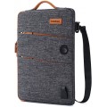 DOMISO 14 Zoll Wasserdicht Laptophülle mit USB Koffer Rucksäcke & Taschen