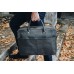 HOLZRICHTER Berlin - Briefcase M Premium Aktentasche aus Leder - Handgefertigte Große Laptoptasche - Ledertasche für Herren und Damen - schwarz-anthrazit Koffer Rucksäcke & Taschen