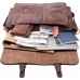 LEABAGS Scottdale Aktentasche 15 Zoll Laptoptasche aus echtem Leder im Vintage Look crazy vinkat Koffer Rucksäcke & Taschen