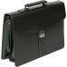 Lombard by Tassia - Business-Aktentasche aus Lederfaserstoff - Laptopfach 15 4“ - Schwarz Koffer Rucksäcke & Taschen