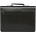 Lombard by Tassia - Business-Aktentasche aus Lederfaserstoff - Laptopfach 15 4“ - Schwarz Koffer Rucksäcke & Taschen