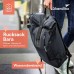 Skandika Bara Urban Style Design Rucksack Daypack Business Laptoptasche Reisetasche Tagesrucksack Organizer wasserabweisend für Damen Herren Schule & Reisen Koffer Rucksäcke & Taschen
