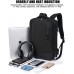WindTook Herren Laptop Rucksack 15 6 Zoll Daypack mit USB-Ladeanschluss Anti-Theft für Business Schule Uni Schwarz Koffer Rucksäcke & Taschen