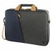 Hama Laptoptasche 44 cm 17 3 Zoll gepolsterte Umhängetasche mit Tragegurt und Handgriff Schultertasche für Damen und Herren Aktentasche mit Platz für Zubehör grau blau Koffer Rucksäcke & Taschen