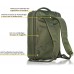 Necesse® Business Rucksack Herren Grün – Umwandelbarer All-in-One Backpack – Handgepäck Rucksack mit Laptopfach – Daypack für Arbeit und Uni Koffer Rucksäcke & Taschen