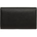 Caspar TA389 elegante Damen Clutch Tasche Abendtasche mit langer Kette Farbeschwarz GrößeOne Size Schuhe & Handtaschen