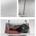 Milisente Damen-Abendtasche Veloursleder plissiert Clutch Silber 807 PU-Leder Silber Medium Schuhe & Handtaschen