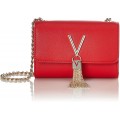 Valentino Womens DIVINA SA SATCHEL Rot Rosso 4x11.5x17 cm B x H x T Schuhe & Handtaschen