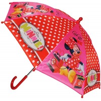 alles-meine.de GmbH Regenschirm - Disney Minnie Mouse - Kinderschirm Ø 70 cm - Kinder Stockschirm - Schirm Kinderregenschirm - für Mädchen - Maus Clubhouse - Playhouse Mädche.. Koffer Rucksäcke & Taschen