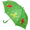 AMPELMANN Regenschirm für Kids - Schutzmännchen Geher Steher Tropfen grün weiß Koffer Rucksäcke & Taschen
