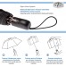BOLERO Ombreelli – Mini-Regenschirm faltbar tragbar winddicht und automatisch automatisches Öffnen und Schließen Pongee 190T – 7 Farben Koffer Rucksäcke & Taschen