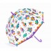 DJECO Regenschirm Regenbogen Iris Accessoires Jugend Unisex mehrfarbig mehrfarbig einzigartig Koffer Rucksäcke & Taschen