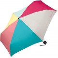 ESPRIT 52166 Mini-Regenschirm mit bunten Farbfeldern Koffer Rucksäcke & Taschen