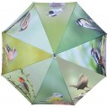 Esschert Design Regenschirm Vögel aus Polyester Metall und Holz 120 0 x 120 0 x 95 0 cm Koffer Rucksäcke & Taschen