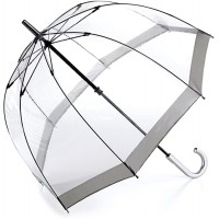 Fulton Damen Regenschirm durchsichtig silber Koffer Rucksäcke & Taschen