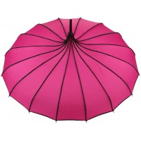 Gelentea Regenschirm mit Griff Vintage-Pagoden-Regenschirm für Hochzeit Party Sonne Regen UV-Schutz für den Außenbereich Koffer Rucksäcke & Taschen