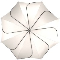 pierre cardin Regenschirm Taschenschirm Auf-Zu Automatik Sunflower Black & White Edition Koffer Rucksäcke & Taschen