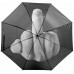 Regenschirm mit Mittelfinger Print - Stinkefinger Taschenschirm 100cm - Das Original! Koffer Rucksäcke & Taschen