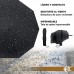 Regenschirm | Regenschirm für Jungen Damen und Herren | EUROXANTY | Schwarz Koffer Rucksäcke & Taschen