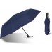 Reise Regenschirm automatisches Öffnen Schließen Winddicht Anti-UV-Regen Sonne Faltbarer Regenschirm für Damen wasserdicht Blau Koffer Rucksäcke & Taschen
