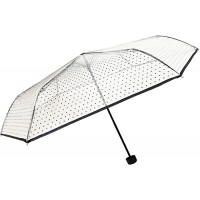 SMATI Mini Regenschirm Taschenschirm transparenter - Kompakt - STABIL Lady Koffer Rucksäcke & Taschen