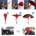 Sumeber Double Layer Reverse Regenschirm mit C Griff Schützen vor Sturm Wind Regen und UV-Strahlung Innovativer Regenschirm Koffer Rucksäcke & Taschen