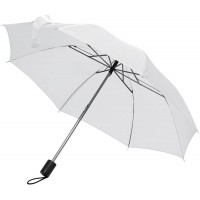 Taschenschirm Regenschirm - Farbe weiß - Durchmesser ca. 81 cm Koffer Rucksäcke & Taschen