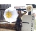 VON LILIENFELD® Regenschirm Margerite Blume Auf-Automatik Hochzeitsschirm Stockschirm Stabil Koffer Rucksäcke & Taschen